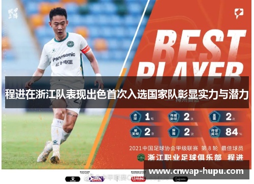 程进在浙江队表现出色首次入选国家队彰显实力与潜力